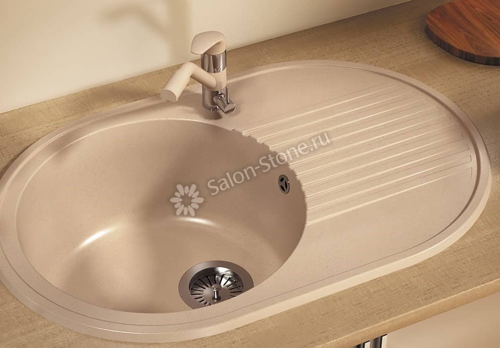 Раковина на кухню Staron Cream